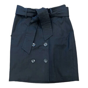 Club Monaco  Button Down Belted skirt